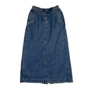 Vintage Liz Claiborne Lizwear Jeans Denim Skirt Women's Size 6